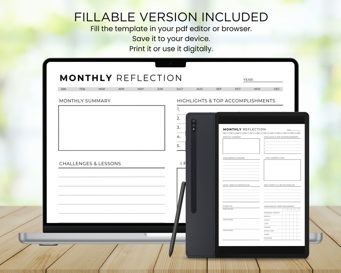 Monthly Reflection, Monthly Review, Monthly Evaluation, Monthly Summary ... Monthly Reflection, Monthly Review, Monthly Evaluation, Monthly Summary ...